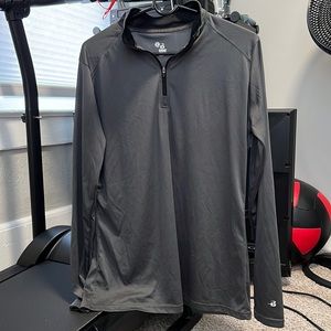 Badger sport ladies 1/4 zip long sleeve pullover